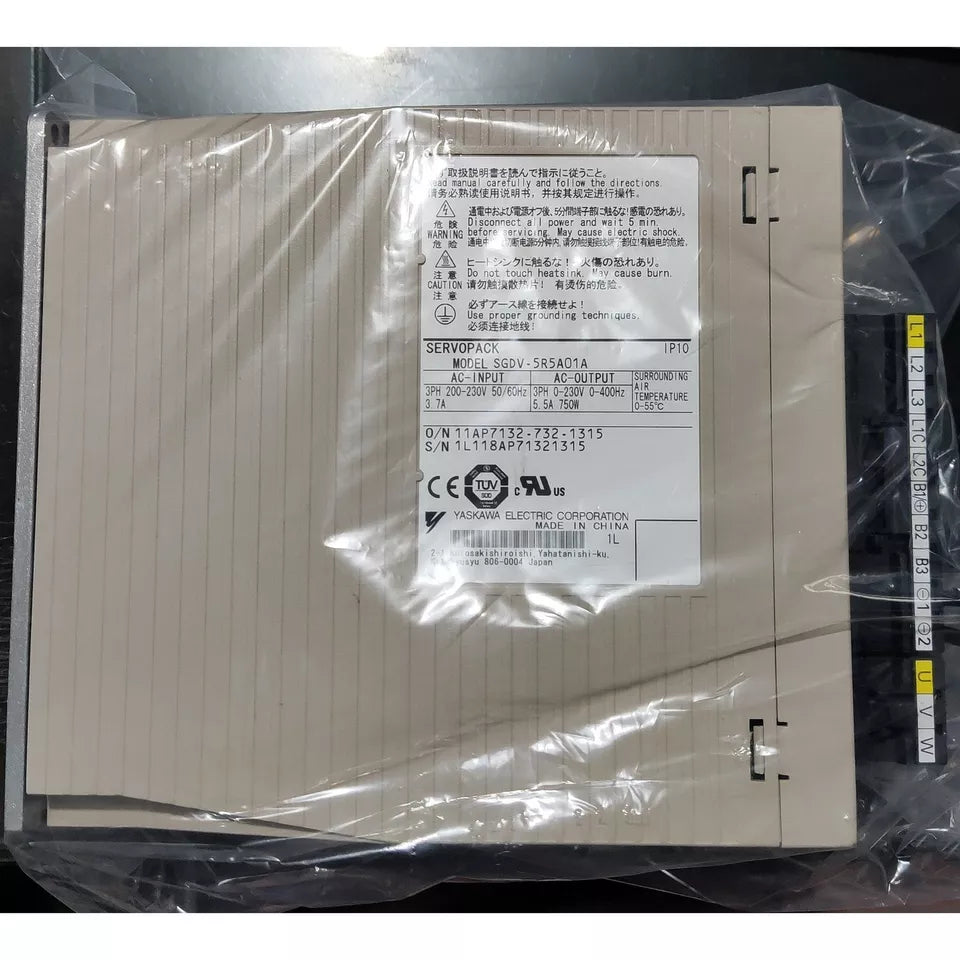 Yaskawa SGDV-5R5A01A Servo Driver 1PC - High-Performance servo control - YASKAWA