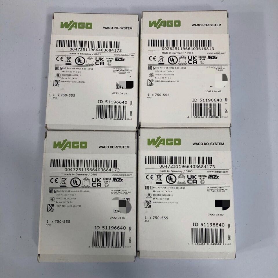 new 1PC WAGO 750-555 750555 PLC Module In Box ping - WAGO