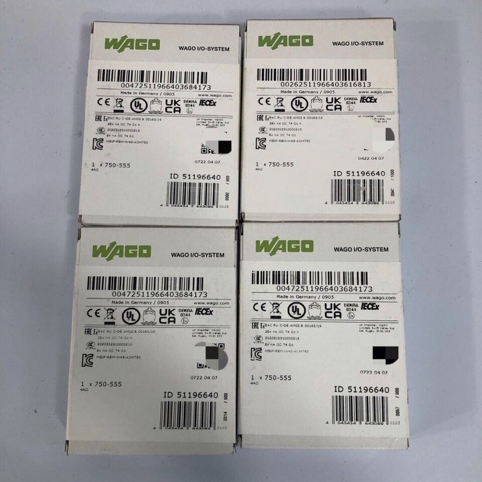 new 1PC WAGO 750-555 750555 PLC Module In Box ping