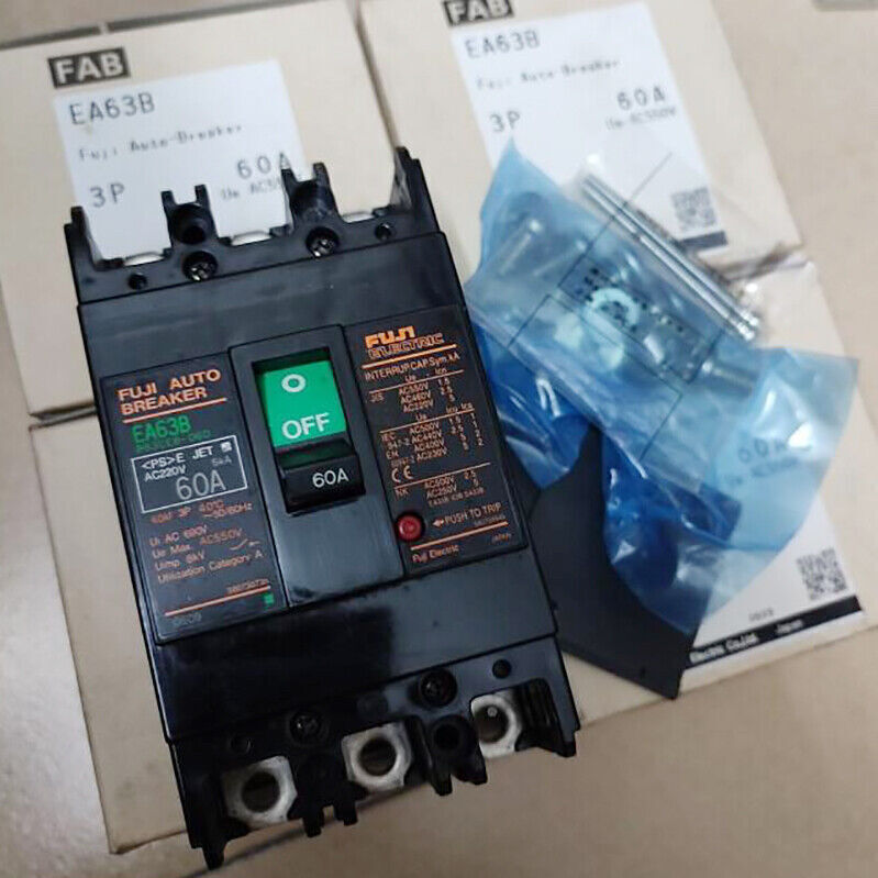 New Fuji EA63B Circuit Breaker - FUJI