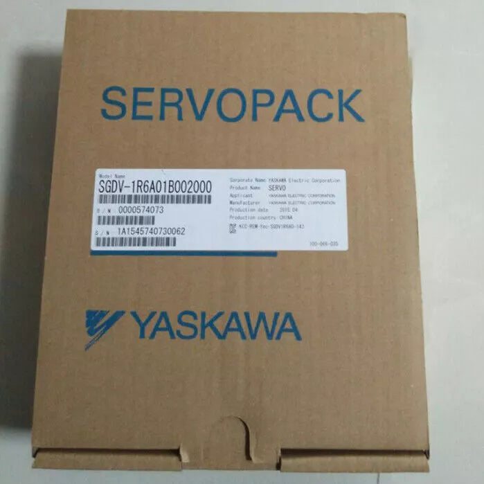 Yaskawa SGDV-1R6A01B002000 Servo Driver 1PC - YASKAWA