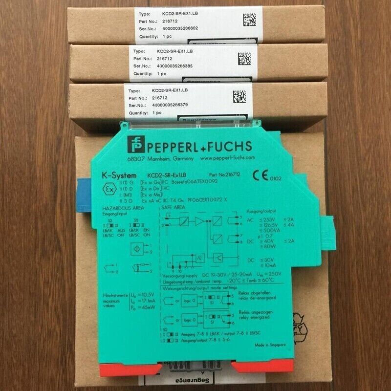 new 1PC Pepperl+Fuchs KCD2-SR-EX1.LB Safety Barrier KCD2SREX1.LB - PEPPERL+FUCHS