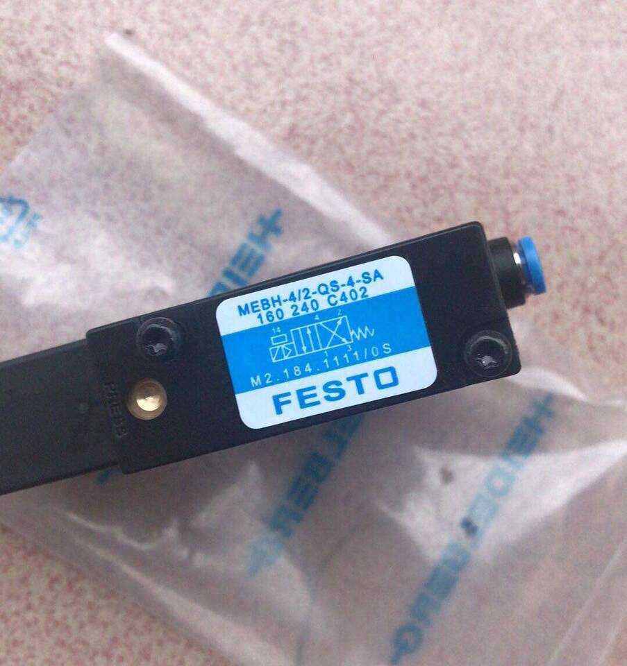 new 1PC Festo MEBH-4/2-QS-4-SA 160240 Valve MEBH4/2QS4SA - FESTO