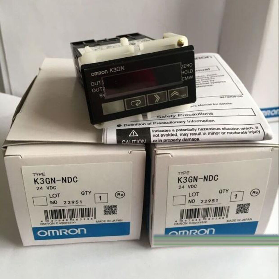 new Omron Digital Panel Meter K3GN-NDC 24VDC 1 year - OMRON