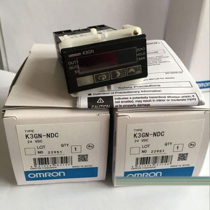new Omron Digital Panel Meter K3GN-NDC 24VDC 1 year - OMRON