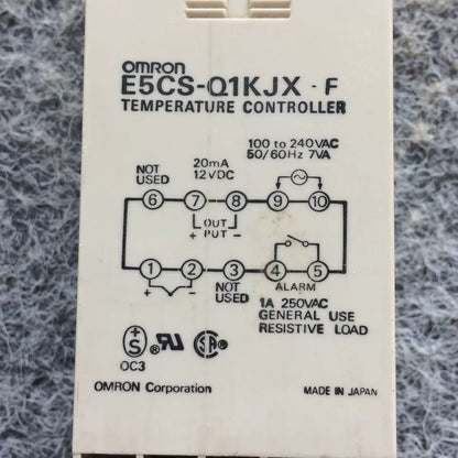 Omron E5CS-Q1KJX-F Temperature Controller - OMRON