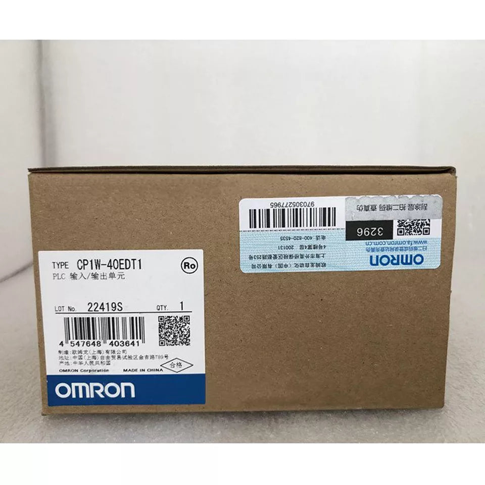 Omron CP1W-40EDT1 PLC Module One ping - OMRON