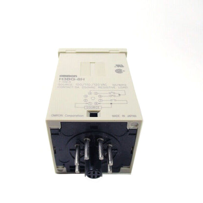 new Omron H3BG-8H 220VAC Time Relay One H3BG8H - OMRON