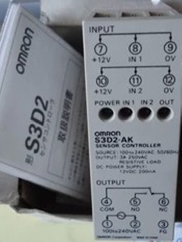 new 1PC Omron S3D2-AK Sensor Controller 100-240VAC S3D2AK In Box - OMRON