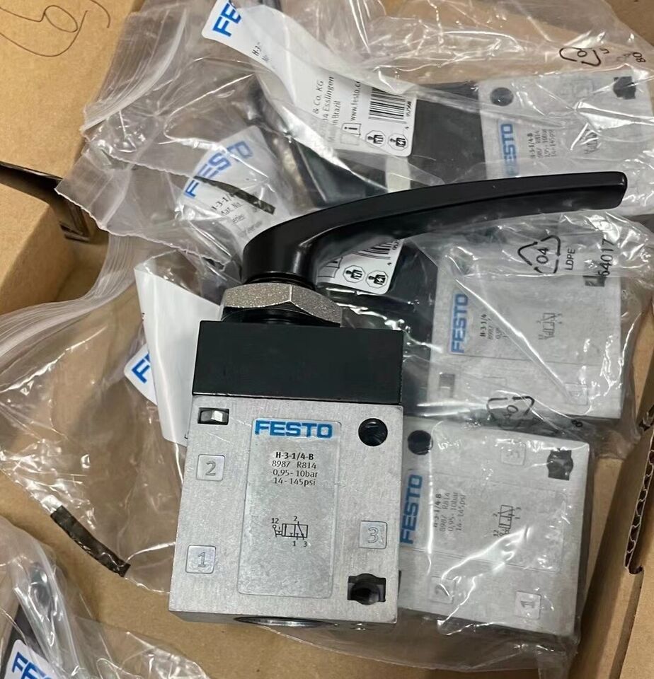 Festo H-3-1/4-B 8987 Handle Valve One H31/4B - FESTO