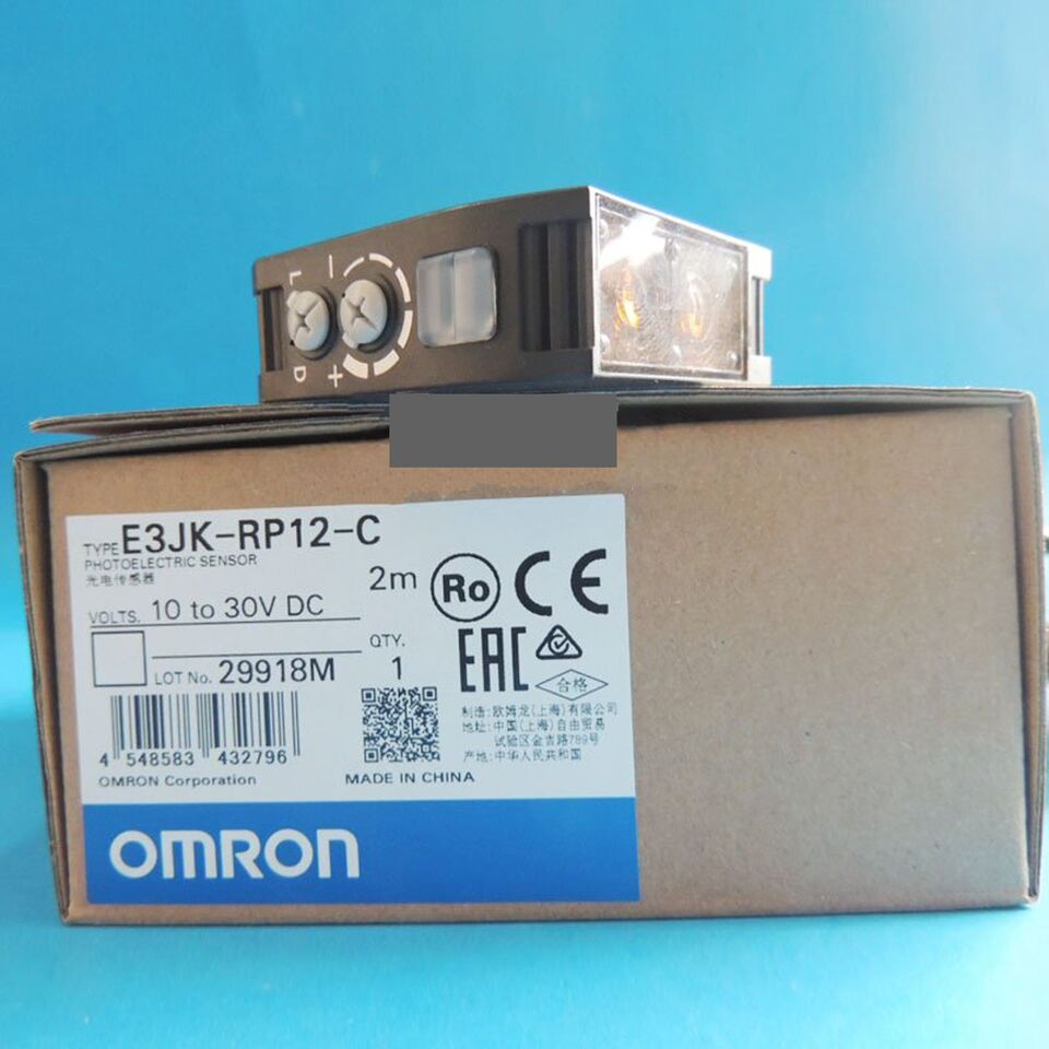 New 1PC Omron E3JKRP12C Photoelectric Switch - OMRON