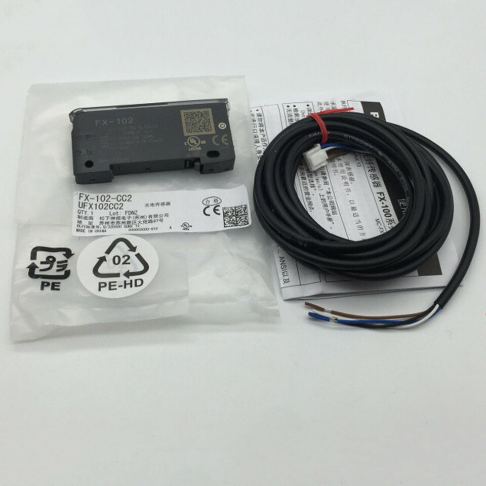 1PC Panasonic SUNX FX-102-CC2 Photoelectric Sensor FX102CC2 - PANASONIC
