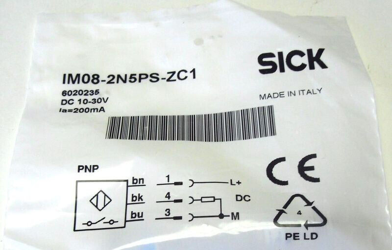 new SICK IM08-2N5PS-ZC1 Proximity Switch One IM082N5PSZC1 - SICK