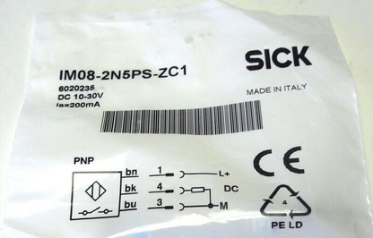 new SICK IM08-2N5PS-ZC1 Proximity Switch One IM082N5PSZC1 - SICK