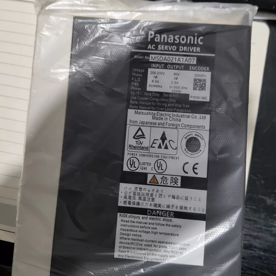 Panasonic MSDA021A1A07 Servo Driver - PANASONIC