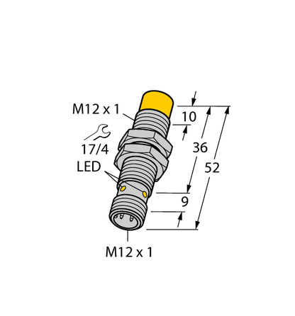 new 1PC TURCK NI10U-M12-AP6X-H1141 Proximity Switch ping - TURCK