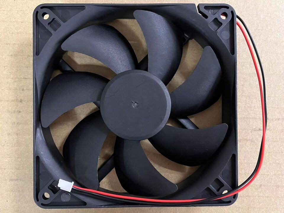 new 1PC 12V 0.36A 12025 12cm 2-wire double ball cooling fan AG12012HB257100 - INDUSTRIALCOMPONENTS