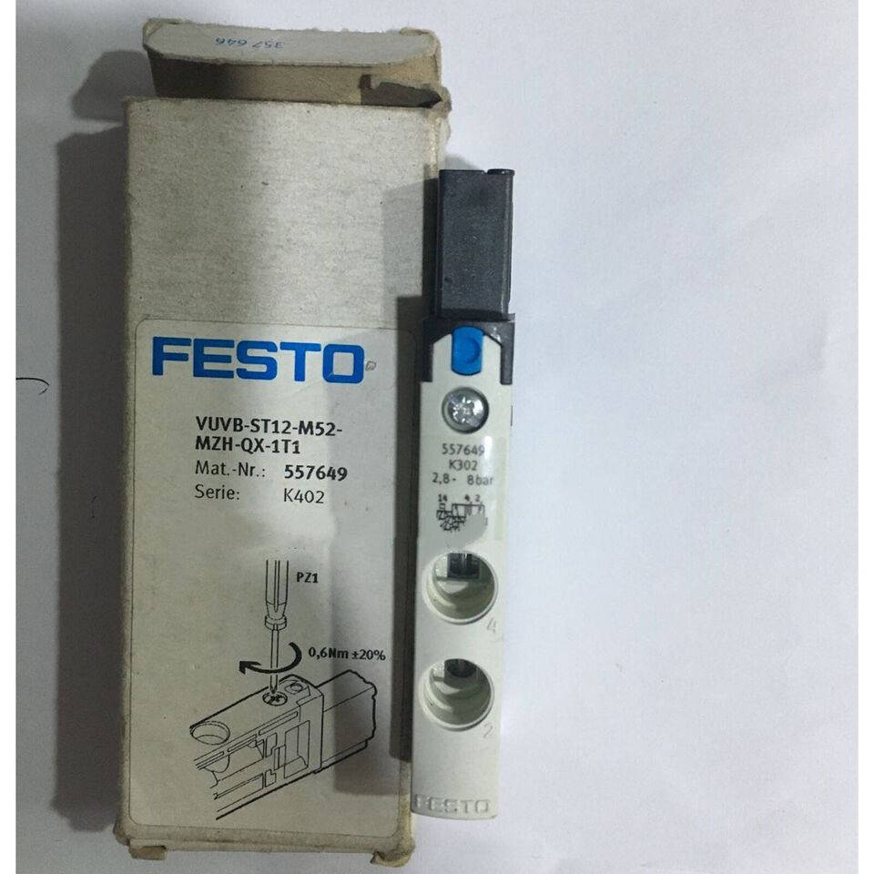 Solenoid Valve One: Festo VUVB-ST12-M52-MZH-QX-1T1 - FESTO