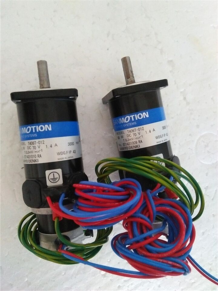 new 1PC SANYO T406T-012 Servo Motor T406T012 ping - SANYO