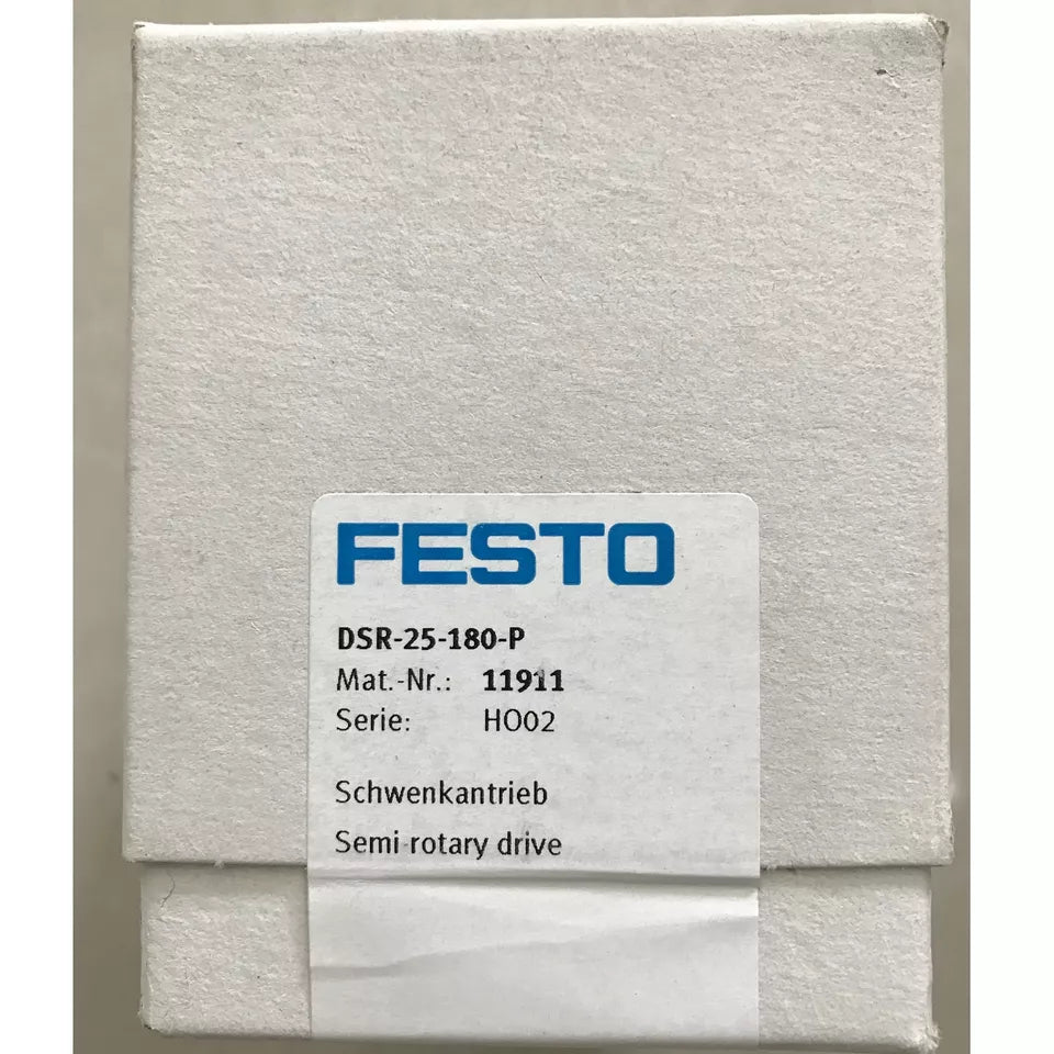 new Festo DSR-25-180-P 11911 Pneumatic Rotary Drive One DSR25180P - FESTO