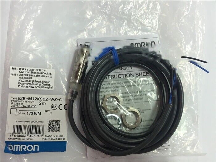 new Omron E2B-M12KS02-WZ-C1 Proximity Sensor One E2BM12KS02WZC1 - OMRON