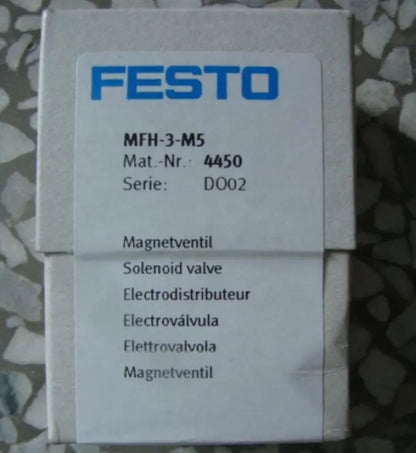 Festow MFH3M5 4450 4450 Solenoid Valve Model MFH3M5 - FESTO