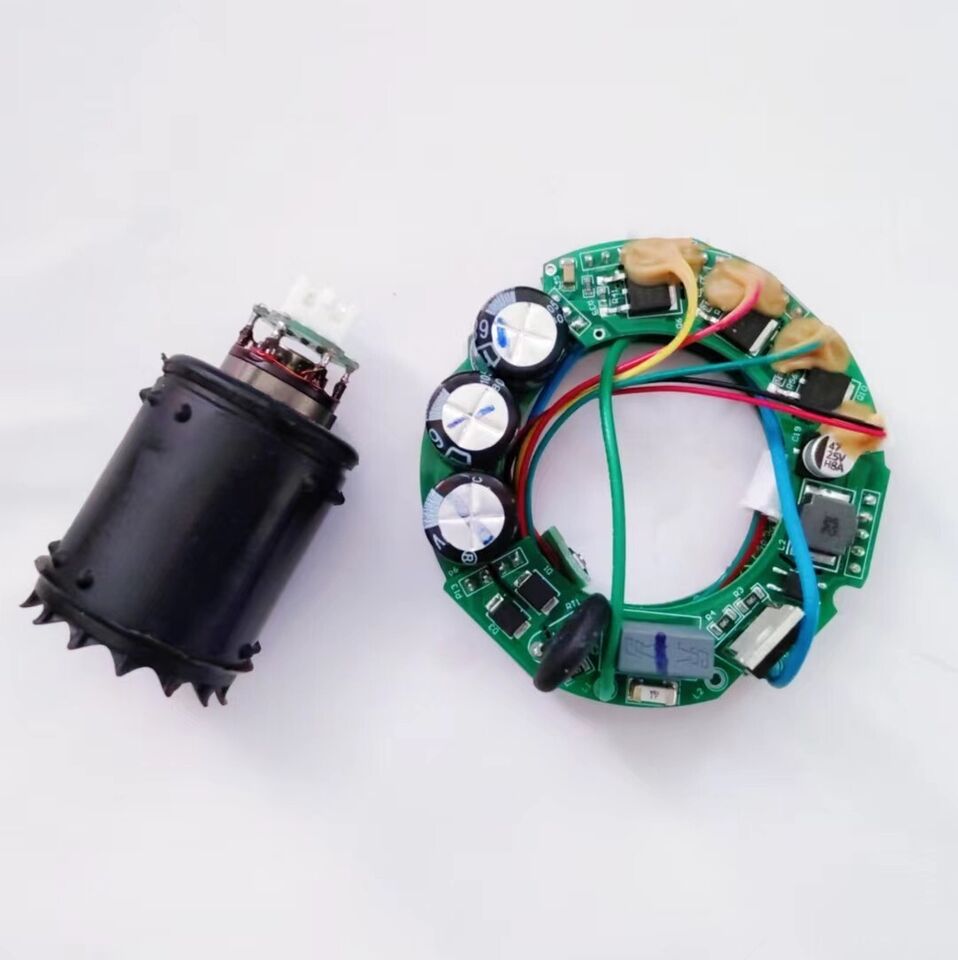 new Ultra-high Speed Motor With Driver Board AC110V Brushless Motor Mini Ducted Fan - OMRON