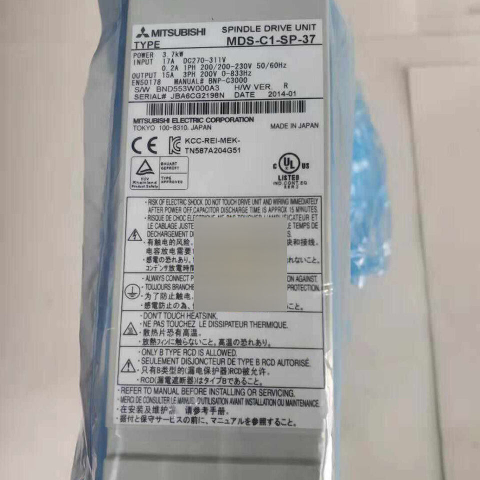 new 1PC MITSUBISHI MDS-C1-SP-37 Servo Driver ping - MITSUBISHI