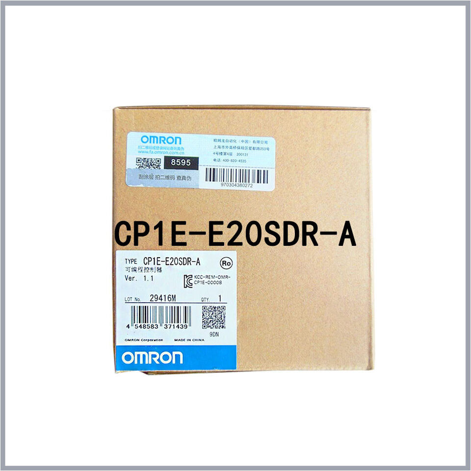 new Omron 1 piece   CP1E-E20SDR-A Programmable Controller unit CP1E E20SDR A