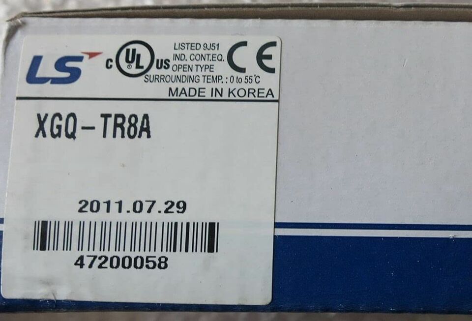 new  LS XGQ-TR8A PLC output moduleping LS