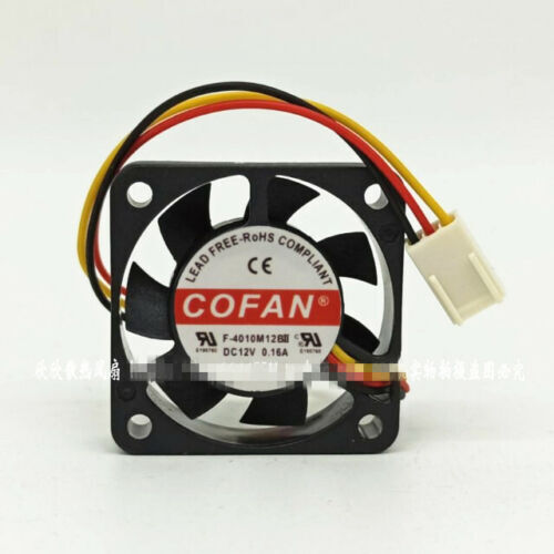 new 1PC COFAN F-4010M12BII 12V 0.16A 4CM computer case CPU cooling fan