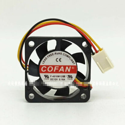 new 1PC COFAN F-4010M12BII 12V 0.16A 4CM computer case CPU cooling fan