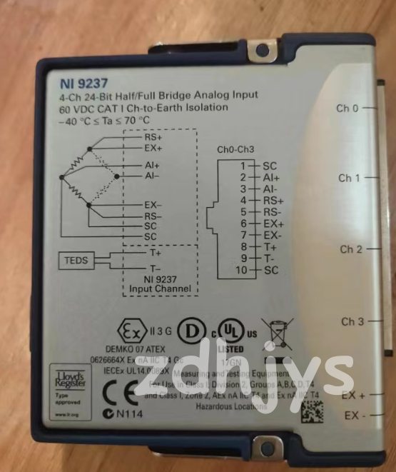 used @Same Day NI 9237 Module - NI