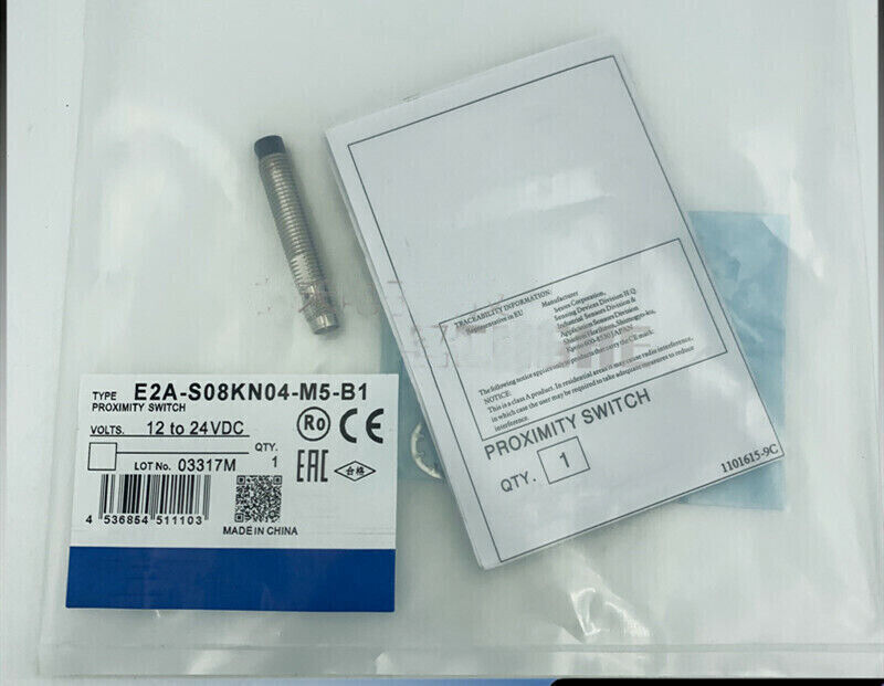 new Omron E2A-S08KN04-M5-B1 Proximity Switch Sensor One Ship E2AS08KN04M5B1 - OMRON