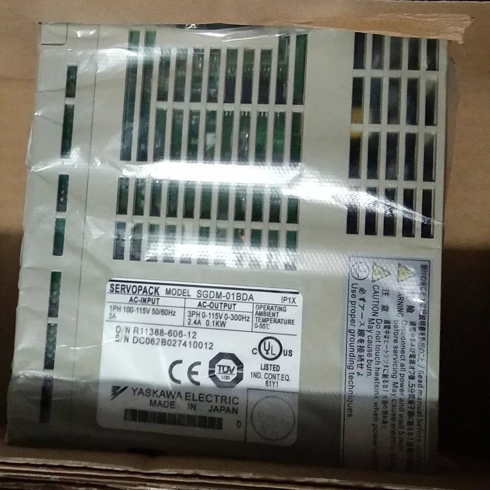 Yaskawa SGDM-01BDA Servo Driver 1PC – High-Power Motion Control - YASKAWA