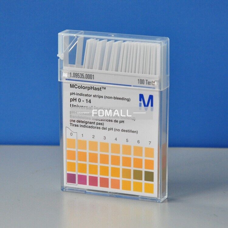 new 100PCS/Box For Merck precision PH test paper 0-14 1.09535.0001 - KOEED