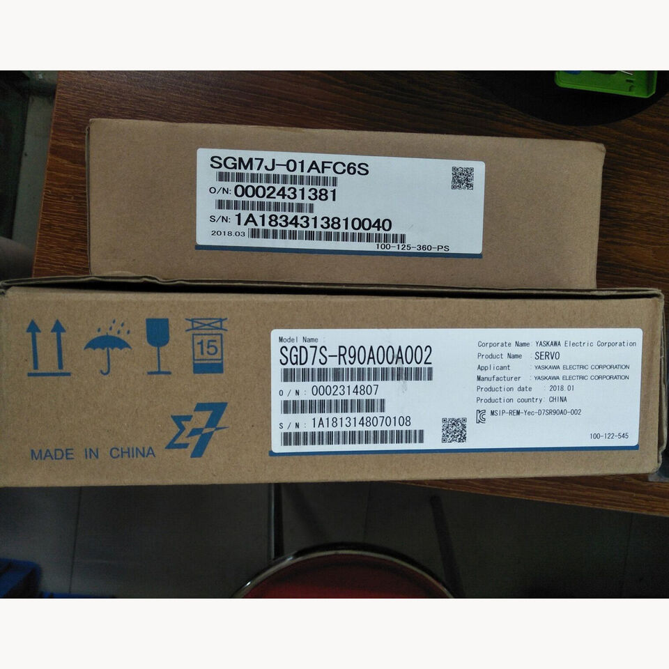 1PC Yaskawa SGM7J-01AFC6S AC Servo Motor In Box - YASKAWA