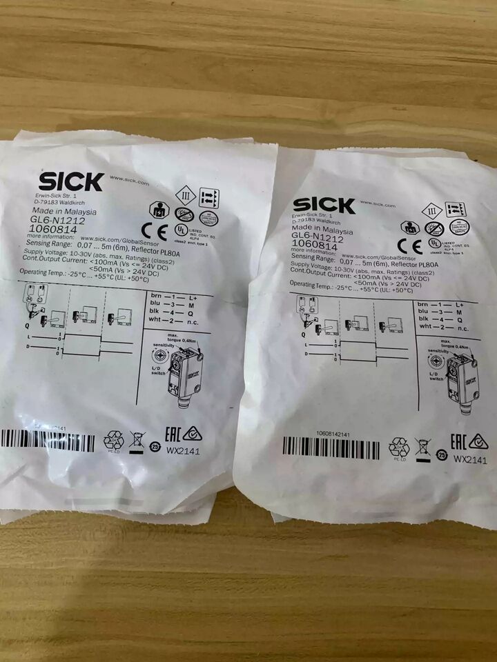 new SICK GL6-N1212 Photoelectric Sensor One GL6N1212 - SICK