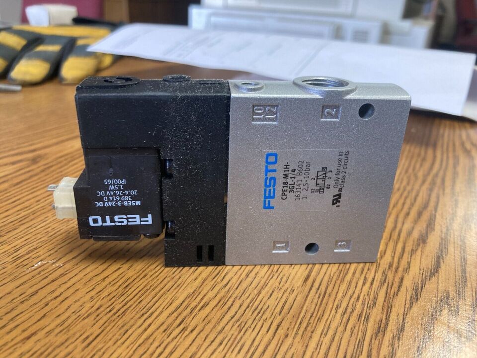 Festo CPE18-M1H-3GL-1/4 Solenoid Valve - FESTO
