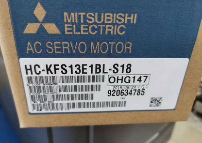 new 1PC Mitsubishi HC-KFS13E1BL-S18 Servo Motor HCKFS13E1BLS18 In Box - MITSUBISHI