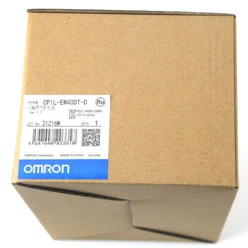 new Omron CP1L-EM40DT-D PLC Module CP1LEM40DTD In Box ping - OMRON