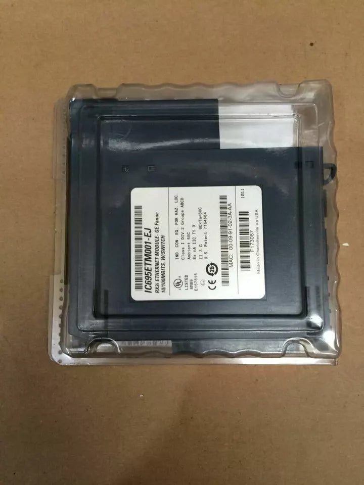 new GE Fanuc IC695ETM001 IC695ETM001-EJ Module One ping - GE