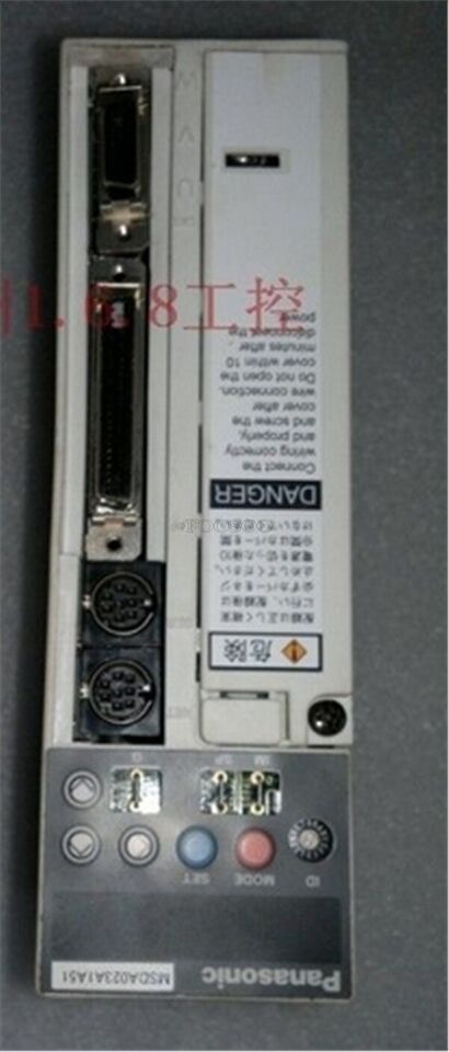 Used Panasonic Servo Drive MSDA023A1A51 WP - PANASONIC
