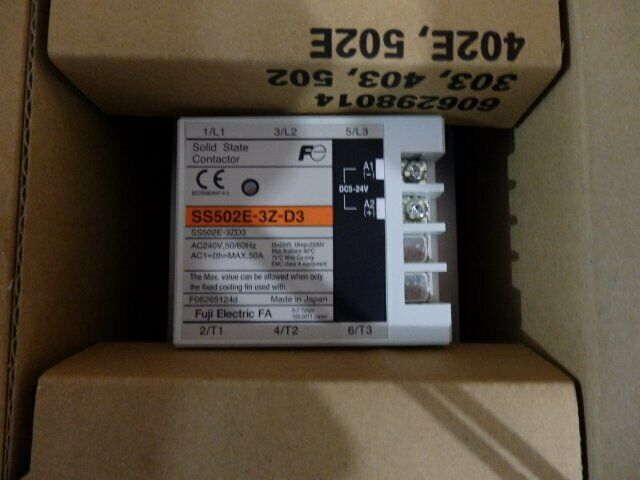 new 1PC Fuji SS502E-3Z-D3 Solid State Relay SS502E3ZD3 - FUJI