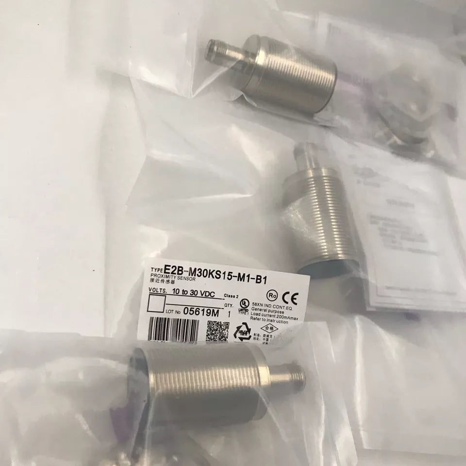 new 1PC Omron E2B-M30KS15-M1-B1 Proximity Sensor E2BM30KS15M1B1 - OMRON