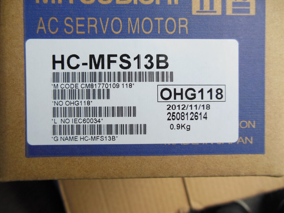 new 1PC Mitsubishi SERVO MOTOR HC-MFS13B HCMFS13 - MITSUBISHI