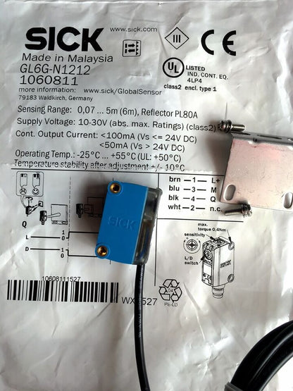 1PC Sick GL6GN1212 Photoelectric Switch Sensor - SICK