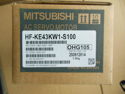 new 1PC MITSUBISHI HF-KE43KW1-S100 AC SERVO MOTOR PING - MITSUBISHI