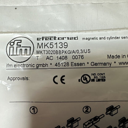 new IFM MK5139 Sensor One - IFM