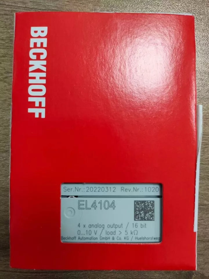 new 1PC Beckhoff EL4104 PLC Module ping - BECKHOFF